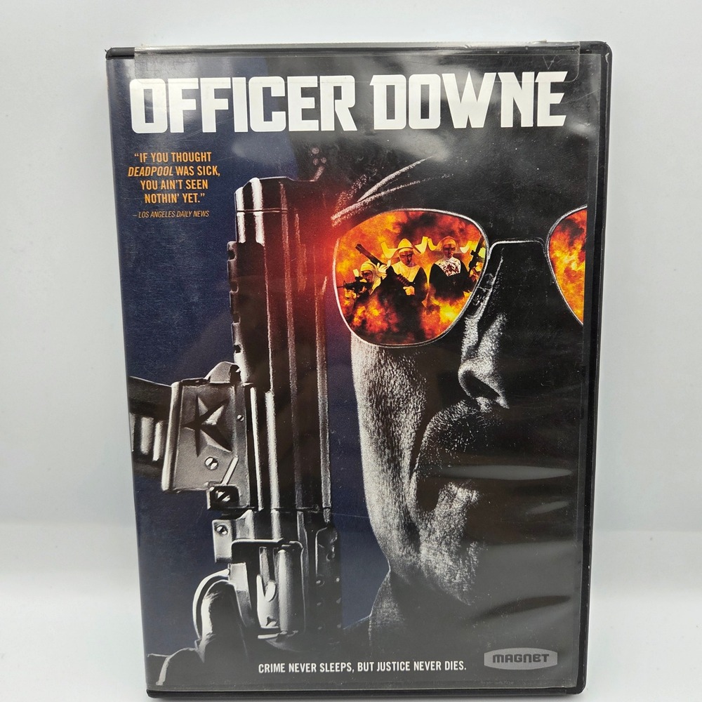 Officer Downe DVD Magnet Action Sci-Fi Kim Coates Graphic Novel Movie Widescreen
